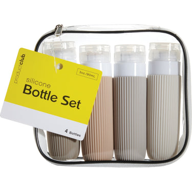 Silicone Bottle Set / 4 Pieces by Product Club