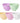 Silicone Facial Mask Mixing Bowls - 4.1" Diameter X 2.8" Tall / Set of 5