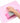Silicone Manicure Mat Cushion Set - Washable Mat &amp; Pillow - Pink