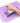 Silicone Manicure Mat Cushion Set - Washable Mat & Pillow - Purple