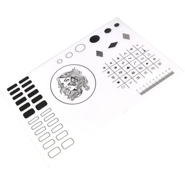 Silicone Nail Art Practice Mat - Reusable &amp; Washable - Each