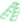 Silicone Toe Separator - Green - Pair