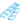 Silicone Toe Separator - Light Blue - Pair