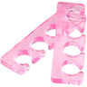 Silicone Toe Separator - Pink - Pair