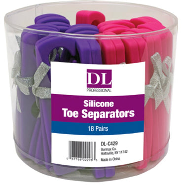 Silicone Toe Separators / 18 Pairs by DL Pro