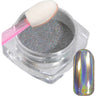 Silver Holographic Nail Powder - Pigment for Holo Chrome Effect - Each