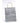 Silver Solid Gift Bag 7.75" x 3.75" x 9.75"