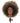 Simone Deluxe Afro Manikin - 24" / 100% Human Hair by Celebrity