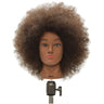 Simone Deluxe Afro Manikin - 24" / 100% Human Hair by Celebrity
