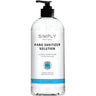 Simply Hand Sanitizer Solution - Antiseptic Cleanser 80% Alcohol - 32oz. (946.37 mL.)