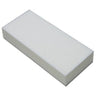 Slim Buffer - White-White 80/100 Grit / Case of 500 Pieces - 3"x1.375"x0.5" Each