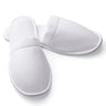 Slippers - Closed Toe - Microfiber / Men's / White by Boca Terry