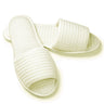 Slippers - Open Toe - Basic Waffle / Men's / Ecru by Boca Terry