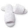 Slippers - Open Toe - Terry / Woman's / White by Boca Terry