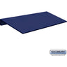 Sloping Hood - 15-inch Wide - for Heavy Duty Plastic Locker - 3 Wide by Salsbury – Blue by Salsbury