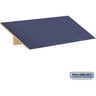 Sloping Hood - for 12-inch Wide - 18 Inch Deep Designer Wood Locker - 3 Wide by Salsbury – Blue by Salsbury