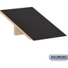 Sloping Hood - for 15 Inch Deep Designer Locker - 1 Wide by Salsbury – Black by Salsbury