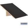 Sloping Hood - for 15-inch Wide - 24 Inch Deep Designer Wood Locker - 1 Wide by Salsbury – Black by Salsbury