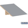 Sloping Hood - for 18-inch Wide - 21 Inch Deep Premier Wood Locker - 1 Wide by Salsbury – Winter Fog by Salsbury