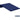 Sloping Hood - for 18-inch Wide Heavy Duty Plastic Locker - 1 Wide by Salsbury – Blue by Salsbury