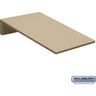 Sloping Hood - for Heavy Duty Plastic Locker - 1 Wide by Salsbury – Tan by Salsbury