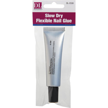 Slow-Dry Flexible Nail Glue for Easy Application by DL Pro