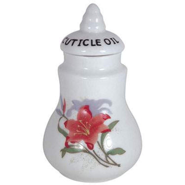Small Cuticle Oil Jar with Brush by DL Pro