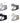 Smile Masks! Transparent Front Cotton Face Mask with Nose Wire + Adjustable Earloops - Washable and Reusable / GRAYS + BLUES - Pack of 4
