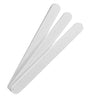 Snow White Double Sided Cushioned Nail File - 80/80 Grit / 50 Pack by ProTool