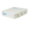 SnowBlock - White Manicure Buffer Block / 1000 Case by DHS Products