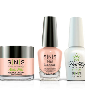 SNS 3-in-1 Master Match (Gel + Lacquer+DIP 1.5 oz) - Satin & Lace Collection - #SL02 So Charming