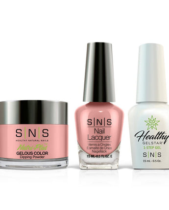 SNS 3-in-1 Master Match (Gel + Lacquer+DIP 1.5 oz) - Satin & Lace Collection - #SL07 Amuse Me