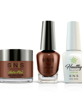 SNS 3-in-1 Master Match (Gel + Lacquer+DIP 1.5 oz) - Satin & Lace Collection - #SL23 Stay The Night