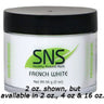 SNS French White Dipping Powder - Pre-Bonded / 4 oz.