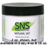SNS Natural Set Dipping Powder - Pre-Bonded / 4 oz.