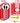 Social Distancing Bundle / (10) 12" Round Removable Floor Decal Stickers - Red + (2) Window Signs - Red + (1) Tape Measure + (1) Scraper