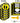 Social Distancing Bundle / (10) 12" Round Removable Floor Decal Stickers - Yellow + (2) Window Signs - Yellow + (1) Tape Measure + (1) Scraper