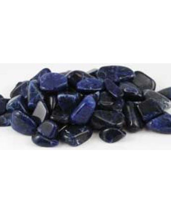 Sodalite Gemstone Mani/Pedi Stones - Promotes Anxiety Reduction / 1 lb. by Gemstone Mani-Pedi