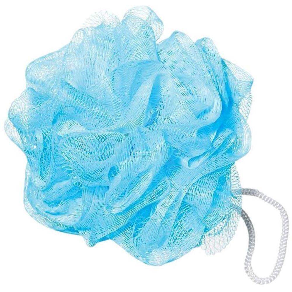 Soft Mesh Bath Puff - Individually Wrapped / Light Blue – Pure Spa Direct