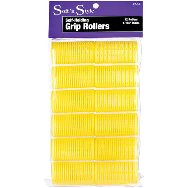 Soft 'N Style 1-1/4" Yellow Velcro Roller