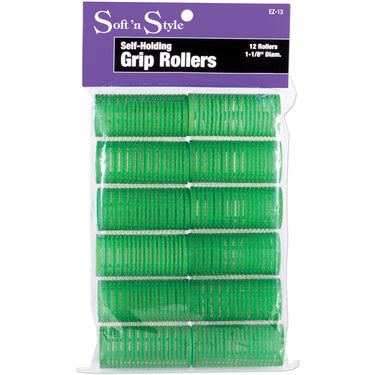 Soft 'N Style 1 1/8" Green Velcro Roller