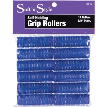 Soft 'N Style 1/2 " Blue Velcro Roller