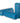 Soft 'N Style 1" Blue Velcro Roller