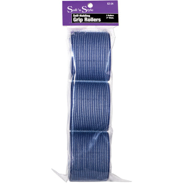 Soft 'N Style 3" Royal/Blue Velcro Roller