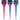 Soft 'N Style 3 Piece Translucent Dye Brush Set