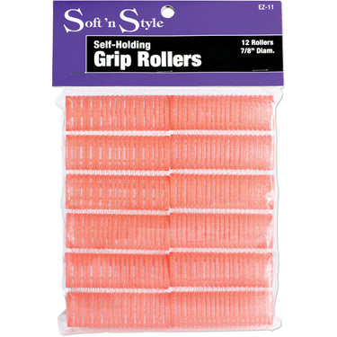 Soft 'N Style 7/8 " Pink Velcro Roller