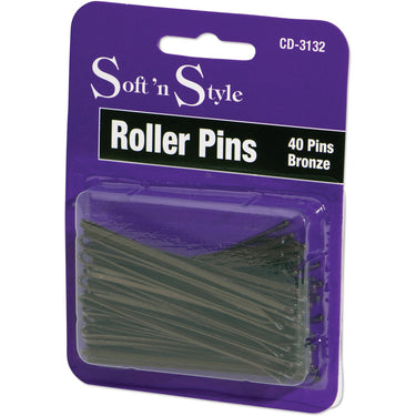Soft 'N Style Bronze Carded Roller Pins