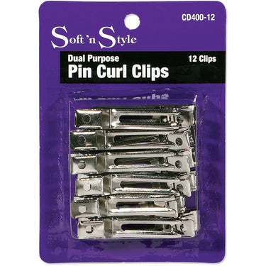 Soft 'N Style Carded All Purpose Clips / 12 per Card