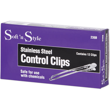 Soft 'N Style Control Clips / 12 per Box