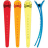 Soft 'N Style Jumbo Translucent Duck Bill Clip 4-1/2"